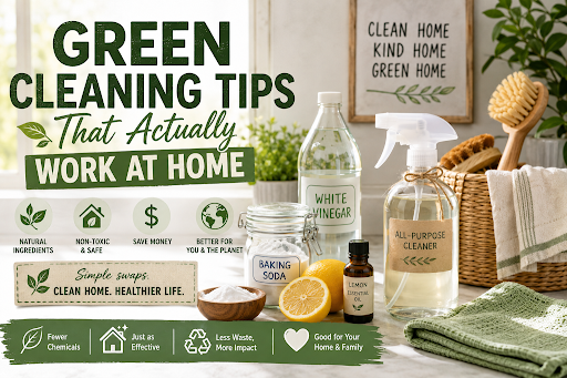 Green cleaning tips