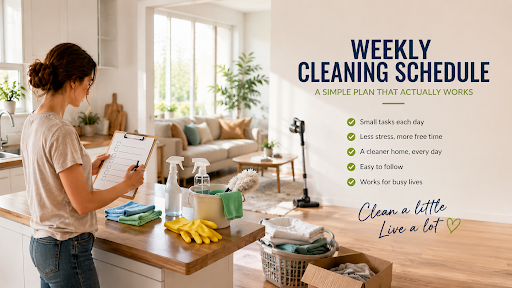 weekly cleaning